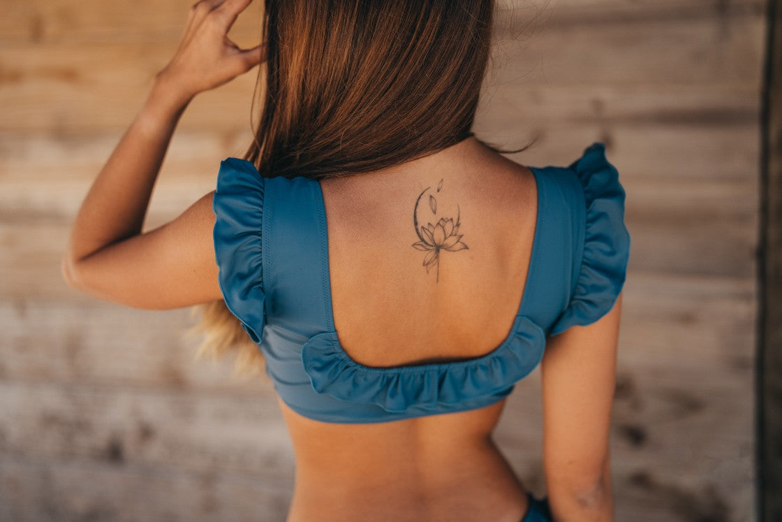 HAUT DEUX PIÈCES MELISSANDRE Bleu canard