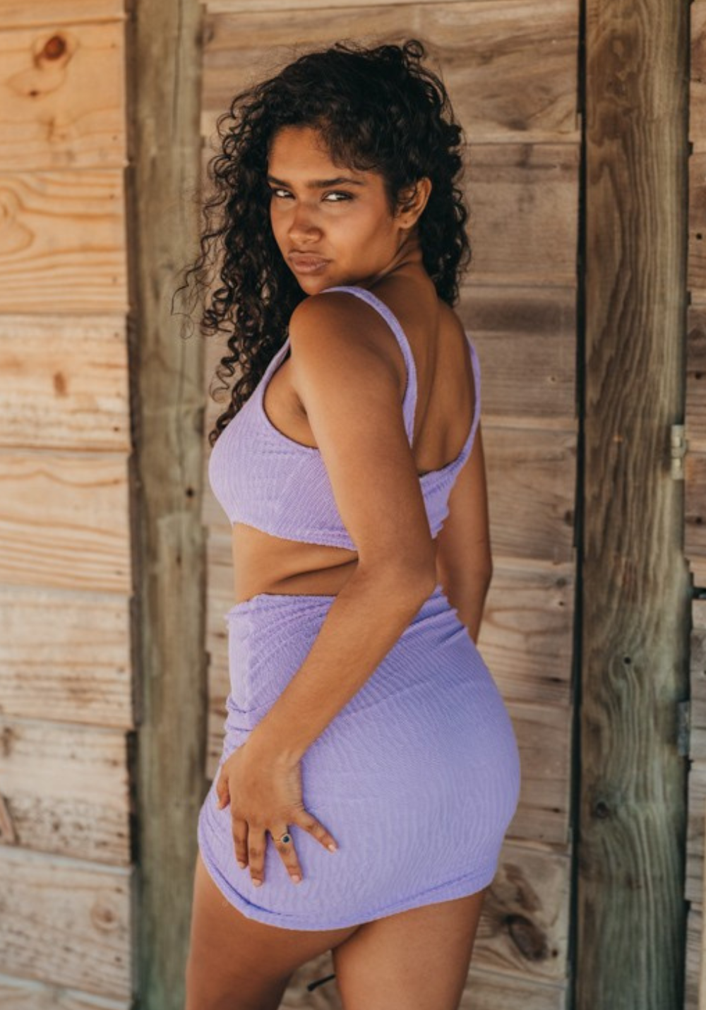 FAYE DRESS Purple