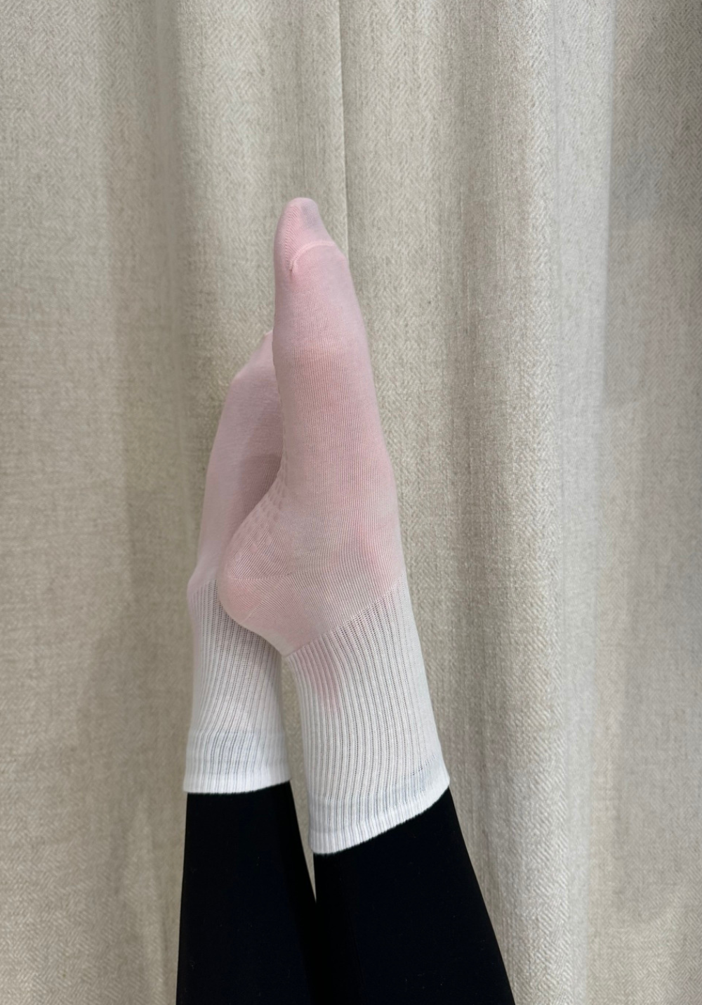 CHAUSSETTES dégradées roses