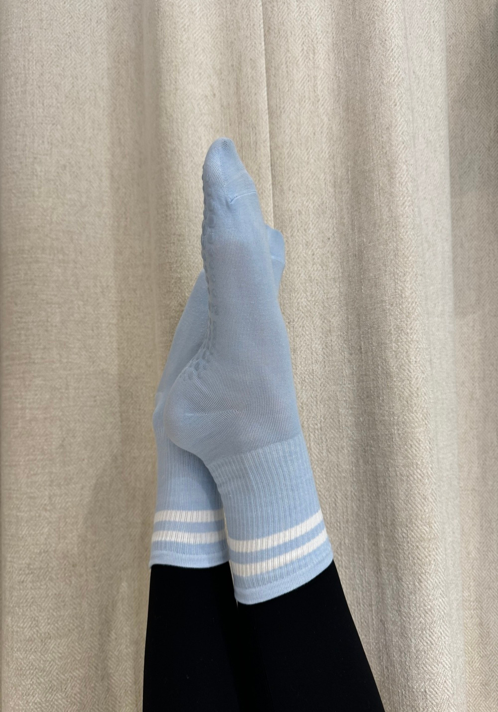 CHAUSSETTES bleues ciel