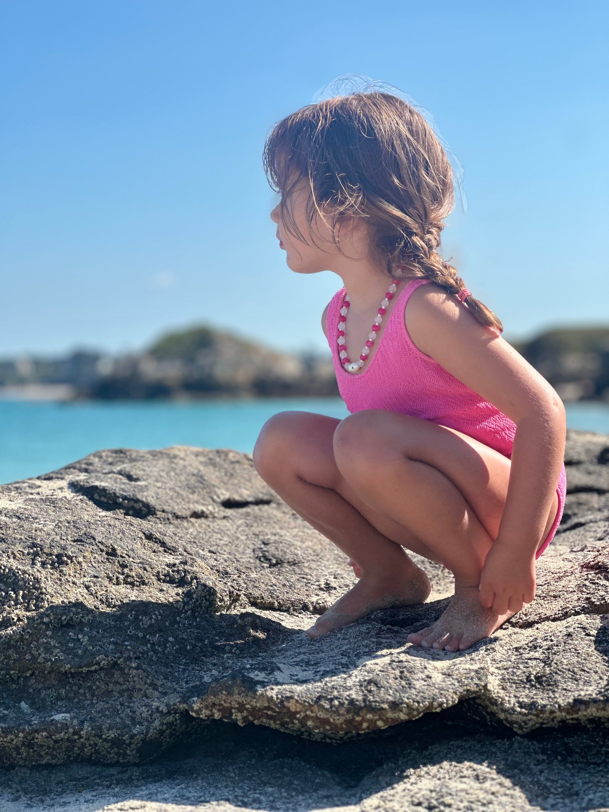 Maillot kids PEPA - Rose