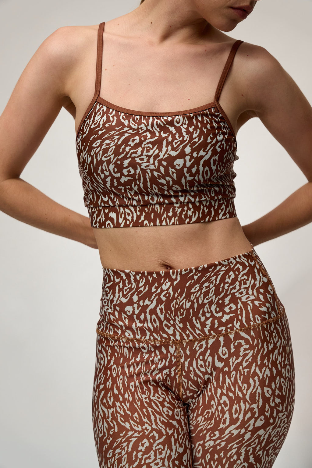 Brassière ALICE - Chakra daim camel