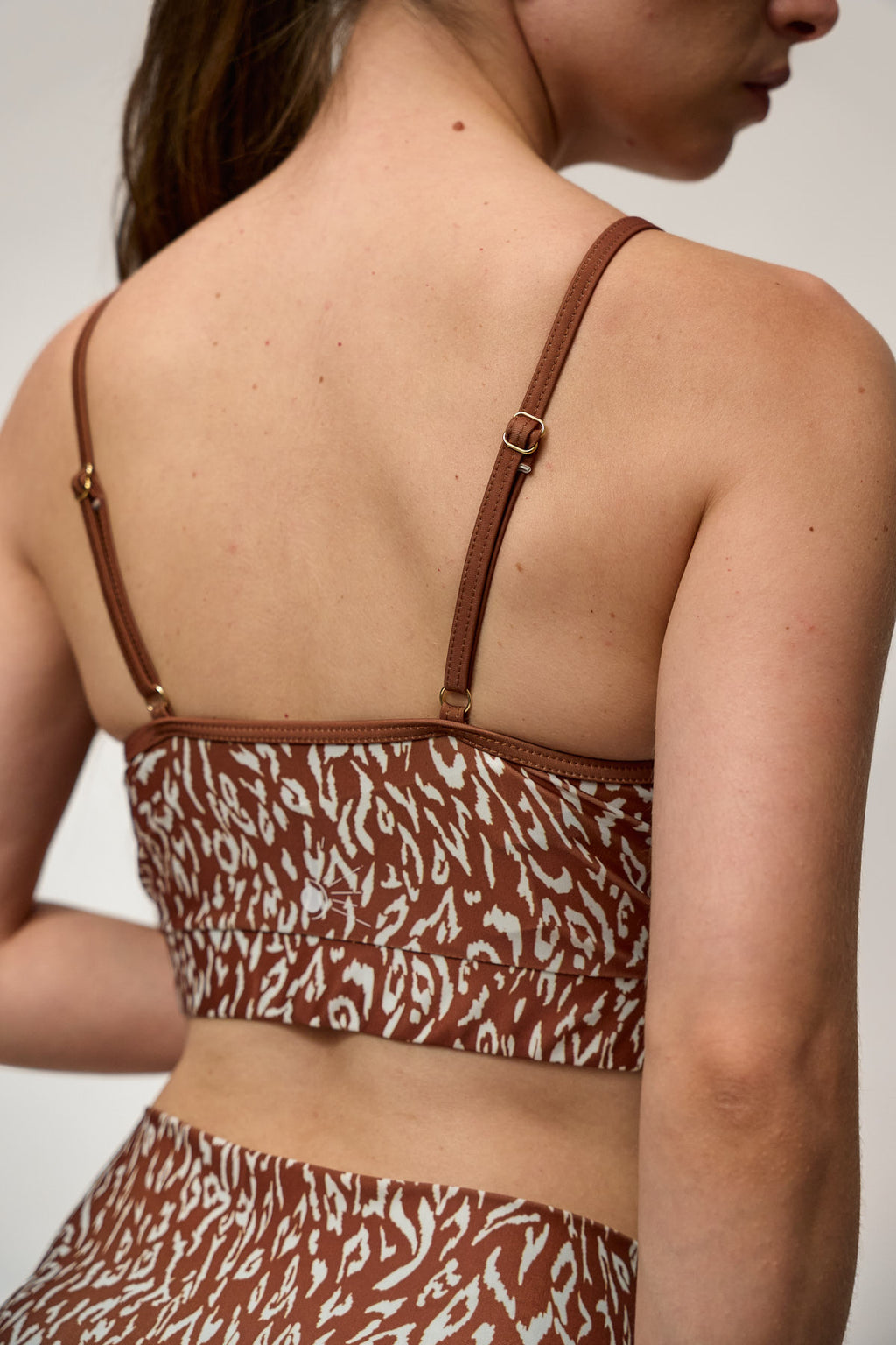 Brassière ALICE - Chakra daim camel