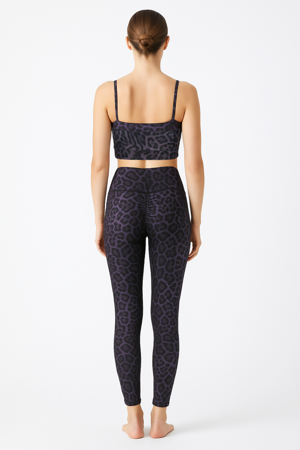 Purple Panther Azalea Leggings