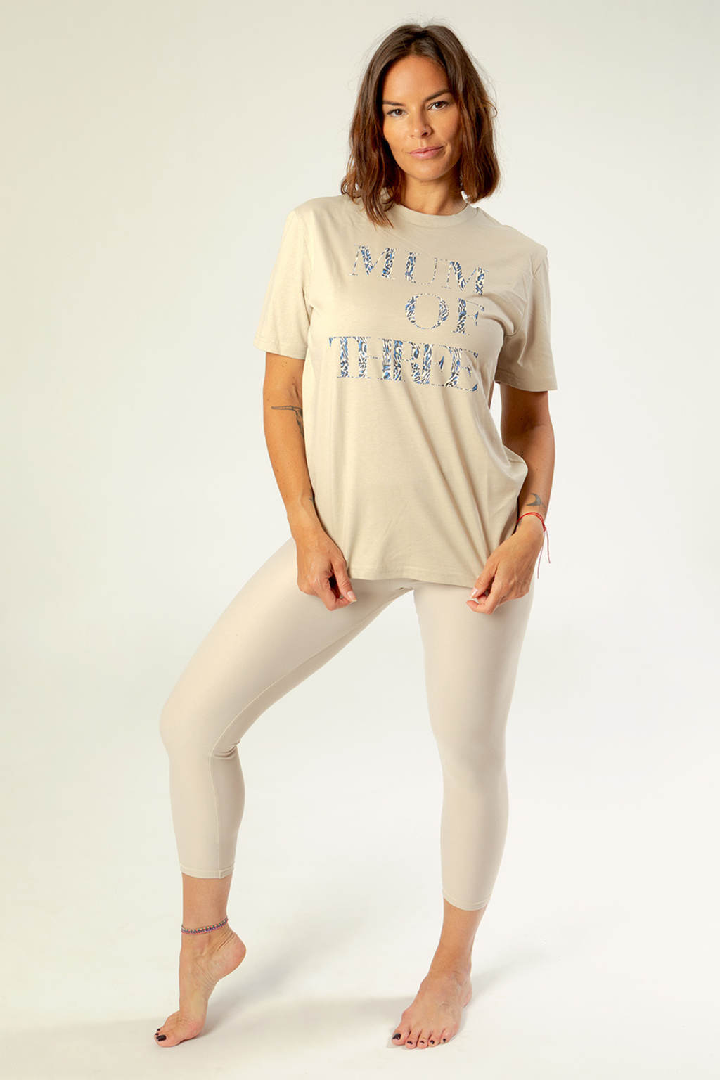 MUM OF beige T-SHIRT
