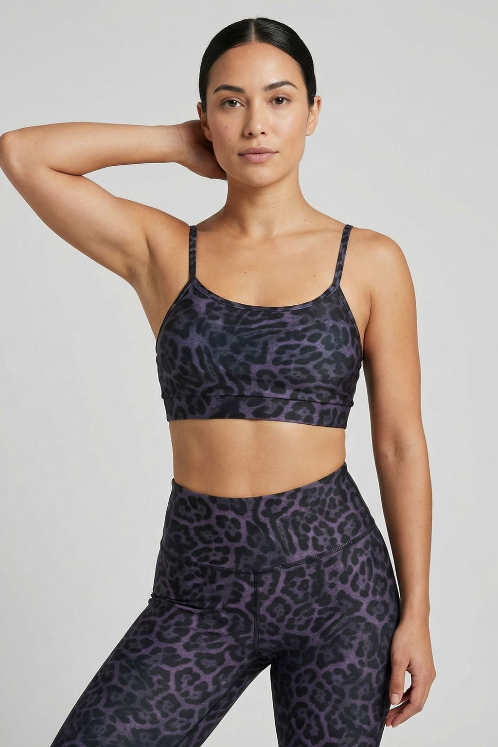 Purple Panther Azalea Leggings